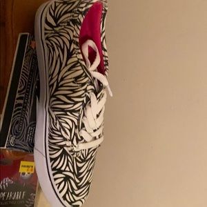 Zebra print shoes